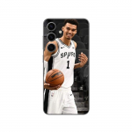 Coque Samsung Galaxy S25 Plus Victor Wembanyama San Antonio Spurs n&deg;1 Maniacase