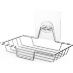 Seebialuse hoidik, puurimata seebialuse hoidik, 304 roostekindel roostevabast terasest seebihoidja, talumaja seinale kinnitatav seebialus ARI must