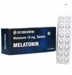 BEST CHOICE NUTRITION Melatonin 10 mg sleeping tablets (50 Veg Tablets)