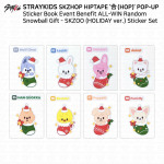 Hulkuvate laste SKZHOP HIPTAPE HOP POPUP MD h&uuml;ve fotokaardi s&uuml;ndmuse h&uuml;ve kleebis SKZOO Sticker Set (8pcs)