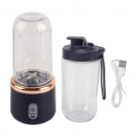 300 ml kaasaskantav juhtmeta blender Shakes Juice Kuue teraga USB-laadimiseks pudeli ja kaanega