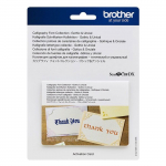 Carte ScanNCut SDX polices de caract&egrave;res de calligraphie - Gothique & Onciale