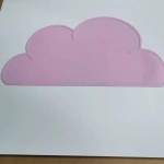 Laste silikoonist pilvematt &ndash; libisemiskindel, kuumakindel imikutele ja lemmikloomadele heleroosa v&auml;rv