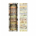 Retro Washi Tape 20 Rulli Scrapbooking Supplies Washitape Kirjatarbed Cinta Adhesiva Decorativa Koolitarbed Maskiteip