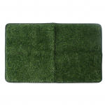 Koera tualettalus veekindel korduvkasutatav lihtne puhastamine kaasaskantav koera liivakast kunstmuru