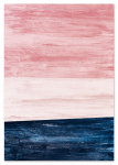 L&otilde;uendimaal abstraktne horisondi geomeetria 50x70 cm