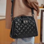 Teemant Naiste Kott Uus V&auml;ike Moodne Mitmek&uuml;lgne &Uuml;he &otilde;laga Ristkott V&auml;ike L&otilde;hnav Stiil Lehma Nahast Naiste Kott