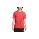Nike Korea Essentials Logo Tikitud Vabaaja Pullover L&uuml;hikeste Varrukatega Jalgpallis&auml;rk Meeste &Uuml;laosad FV9382-679 XL