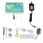 Kanakuudipesa uksekontroller IP44 veekindel taimer puldiga dualne toiteallikas automaatne