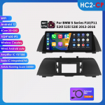 Hizpo 4G LTE 10,25-tolline Automaailma Multimeedia Toetab DSP-d Intelligentset Carplay-d Android Auto-d BMW 5. seeriale F10/F11 520i 525i 528i(2013-2016) NBT HC2 2G 32G