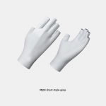 UV-kaitsega k&uuml;&uuml;nekunstikindad, pools&otilde;rmedega mustaksminemise vastased varrukad (MJ03) One Size