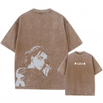 R&uuml;nnak Titanile Anime Happega Pesta T-s&auml;rk L&uuml;hikeste Varrukatega T&auml;navamood Topid Vintage Manga &Uuml;lem&otilde;&otilde;dulised T-s&auml;rgid Meestele L