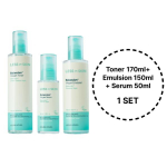 Holika Holika Less On Skin Balancism Vegan Skincare Set (Toner 170ml + Serum 50ml + Emulsion 150ml) (3 Options) #Set 1pcs