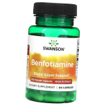 Benfotiamiin, Benfotiamiin K&otilde;rge potentsusega 160, Swanson 60 kaps (72280064) 60caps
