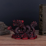 Hiina &Otilde;nneraha Draakoni Figuur Vaikskulptuur Feng Shui Kaunistus Kodu Elutuba Magamistuba Kontor Figuurid 11cm6cm7cm
