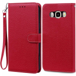 Samsung Galaxy J5 2016 &uuml;mbris Coque Samsung J5 2016 J510 J510F &uuml;mbris Nahast rahakoti klapp&uuml;mbris Samsung Galaxy J5 J510F &uuml;mbrisele J5 2016 J510 J510F