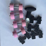 Laste Jooksukingad Kahepoolsete Rulluiskudega Uued Neljarattalised Rullkingad Rattad Tossud 42