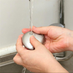 SHOP-STORY - Savon &Eacute;cologique D&eacute;sodorisant en Acier Inoxydable - Utilisable Ind&eacute;finiment - Enl&egrave;ve les Odeurs de Poisson, Ail, Oignon