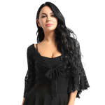 Naiste l&auml;bipaistvad varjatud k&otilde;hutantsukardiganid One Size