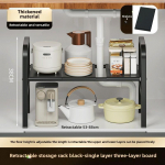 Uus Valamu Riiul T&ouml;&ouml;pinnale Kapp Kihiline K&otilde;rgus Reguleeritav Mitmeotstarbeline Ladustamine K&ouml;&ouml;gi Ladustamine Hulgim&uuml;&uuml;k White 3 boards