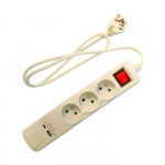 Bloc Multiprise 3500W avec 3 Prises Classiques ja 2 Ports USB-A ja USB-C avec kaabel de 1M - 230V - 16A