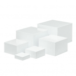 1/6 tk Toidu v&auml;ljapaneku alus Koogi v&auml;ljapaneku alus K&otilde;rge vastupidavusega mitmeotstarbelised kuubikukastid 1 Set