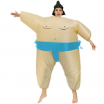 Sumo kost&uuml;&uuml;m maadleja t&auml;ispuhutav &uuml;likond puhutav peovarustus cosplay kleit laps mehed Blue-Adult