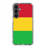Coque T&eacute;l&eacute;phone &ndash; Samsung &ndash; Galaxy S24 &ndash; Drapeau du Mali &ndash; Souple &ndash; mitmev&auml;rviline