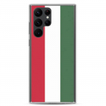 Coque T&eacute;l&eacute;phone - Samsung - Galaxy S22 - Drapeau Hongrie - Souple - Mitmev&auml;rviline