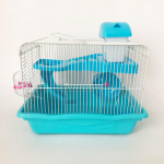 Suur kahekihiline l&auml;bipaistev villakujuline lemmiklooma puur S&uuml;&uuml;ria hamstri toitmiseks L