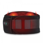 V&ouml;&ouml;massaažiseade Elektriline Soojendusega Kuumkompress Massaaživ&ouml;&ouml; Multifunktsionaalne V&ouml;&ouml; Salendav Kaalulangus Seljavenitaja LED Masin Teraapia must