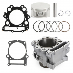 Silindripokaali Kolvi Suure L&auml;bim&otilde;&otilde;duga Komplekt 102mm Yamaha Raptor Rhino Grizzly 660 01-08 jaoks