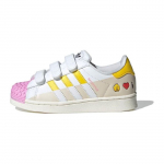 LEGO x adidas Superstar CF C I Love Lego - Roosad Laste tossud Valge Pilvevalge Kollane IF2910 30