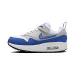 Nike Air Max 1 EasyOn PS Kuninglik Sinine Laste Tossud Valge Neutraalhall Must DZ3308-104 25