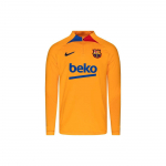 Nike Barcelona Jalgpalli Treening Pikkade Varrukatega T-s&auml;rk T&otilde;mblukuga Logo Prindiga Meeste Topid Oranž DH7682-837 M