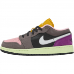 Air Jordan 1 Low SE GS Tokyo Bio Hack Laste tossud Hall &Otilde;lihall Koobaskivi HQ2021-005 36.5