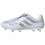 adidas Predator Precision FG Valge H&otilde;bedane Metallik Unisex Tossud Pilvevalge Raud-Metallik JS0571 41⅓