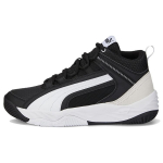 Puma Rebound Future Evo P&otilde;hikangas Nahk Keskmise k&otilde;rgusega Retro Korvpallijalatsid Unisex toss Must Valge 386379-01 35.5