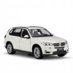 WELLY 1/24 BMW X5 Maastikuauto Sulamist Mudelauto Valatud Metallist Staatiline Kollektsioon Laste M&auml;nguauto S&otilde;idukid Kingitused valge