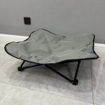 Veekindel kaasaskantav lemmikloomavoodi: Mugav, Kokkupandav, Hammustuskindel madrats kassidele ja koertele Small (70x70x20 cm) helehall v&auml;rv