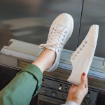 Naiste k&otilde;rged l&otilde;uendkingad Uued Puhtad Valged Kevadised Ins Harajuku Stiilis Mitmek&uuml;lgsed &Otilde;pilaste Trendikad Board Shoes 35