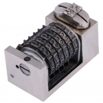 5 pcs set 6 Digits Numbering Machine Platen Rome Font Letterpress Printing Model