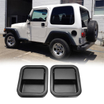 Jeep CJ7 Scrambler Wrangler YJ TJ Ukse V&auml;lised K&auml;epidemed Vasak + Parem