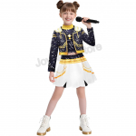 Lapsed T&uuml;drukud Film Kpop Mira Cosplay Kost&uuml;&uuml;m Tr&uuml;kiga Deemonik&uuml;tid Zoey Rumi Cosplay Karnevali Etenduse Riietus Lapsed T&uuml;druk Huntrix Komplekt 130