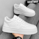 Suvised meeste kingad uued hingavad v&auml;ikesed valged kingad poiste trend mitmek&uuml;lgsed platvorm spordijalatsid vabaaja lauajalatsid trendikad kingad 44