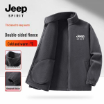 JEEP SPIRIT meeste talvine fliisist kardiganjakk L black