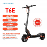 2025 JOYOR T6E electric scooter 1600W 70KM 48V 18AH 10 inches ABE T6E must
