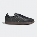 adidas Samba OG N&otilde;elakujuliste Triipudega - Must Maa Naiste Tossud Core-Black Legend-Earth Kumm JR8869 40⅔