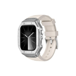 Luksuslik legeeritud korpus + TPU rihm Apple Watch 45mm 44mm jaoks Roostevabast terasest pandlaga rihm iWatch 9 8 7 6 5 4 jaoks DIY modifikatsioonikomplekt 44mm