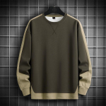 Hupparid Meeste Plaastert&ouml;&ouml; Pikkade Varrukatega Huppari Streetwear Topid Mehelik Hip Hop Harajuku Korea Meeste Vabaaja &Uuml;mmarguse Kaelusega Pullover XS